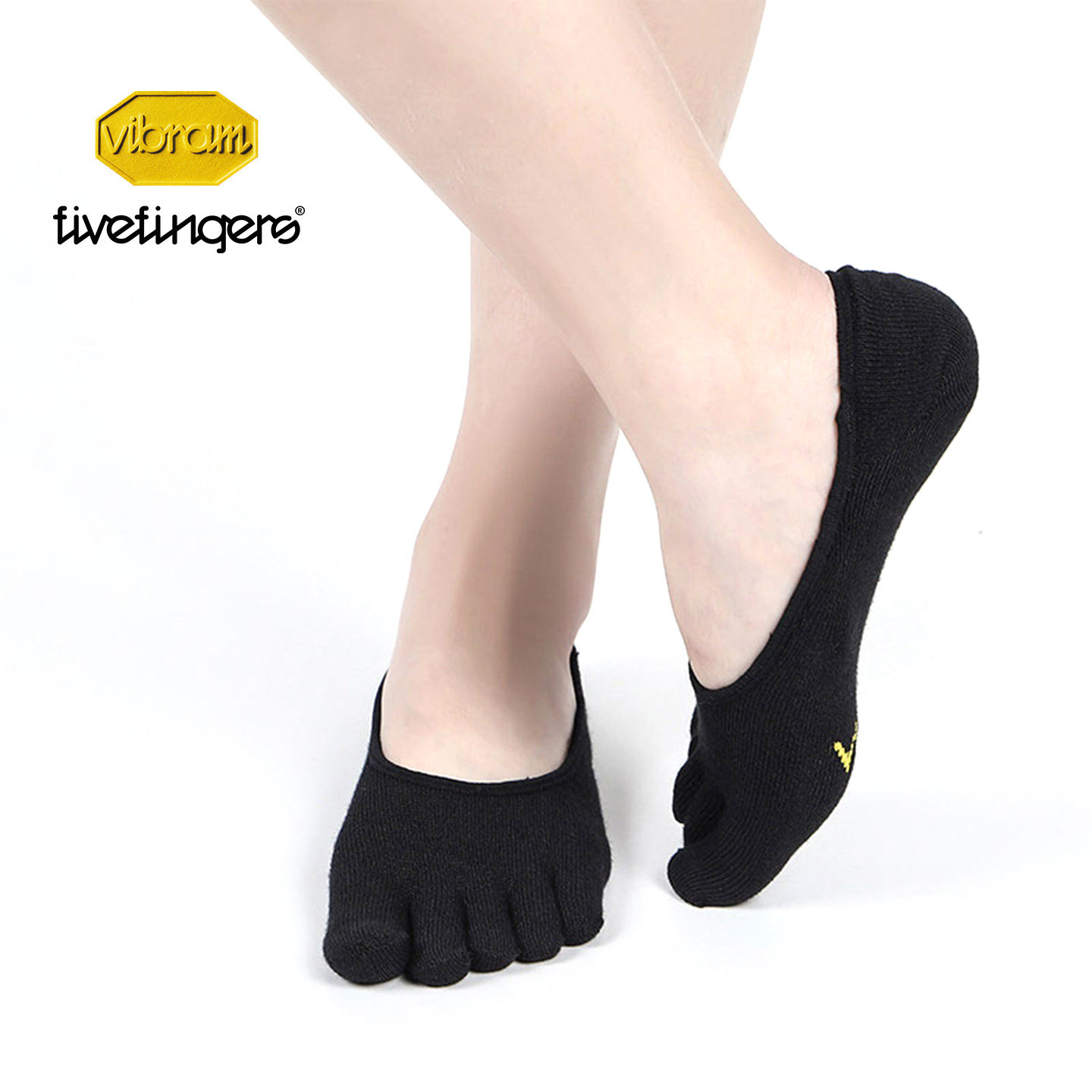 Vibramfingers五趾袜子男短袜浅口袜舒适透气船袜女运动四季Ghost