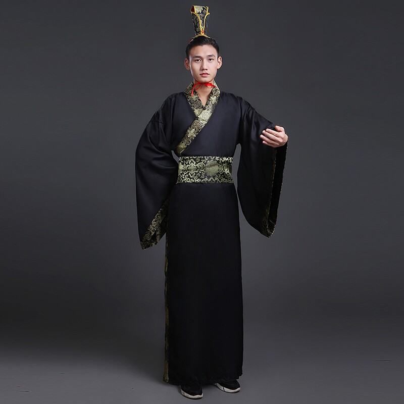 古装服装汉服男女成人礼古代大臣官服国学服装书生侠客影视演出服