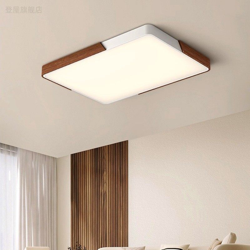 中古风卧室灯简约现代客厅阳台玄关创意个性北欧方圆形书房间灯,淘宝优惠券,粉丝福利购,淘宝优惠卷