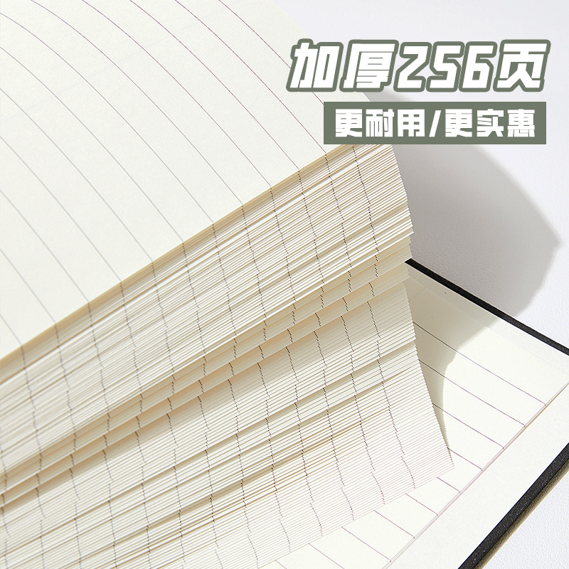 康奈尔笔记本B5大号加厚本子高效学习5r记忆法大学生考研备考专用记事本初中生高中生课堂笔记摘抄记录记事本 - 图3