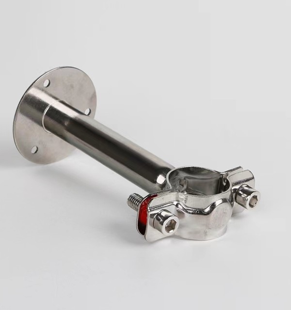 Stainless steel polished water pipe clamp pipe snap clamp