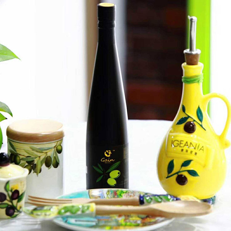 荆楚粮油高多酚特级初榨橄榄油有机认证0添加多酚含量高抗氧化