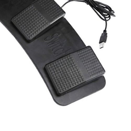 FS3 P USB three foot switch pedal control keyboard mouse PC - 图3