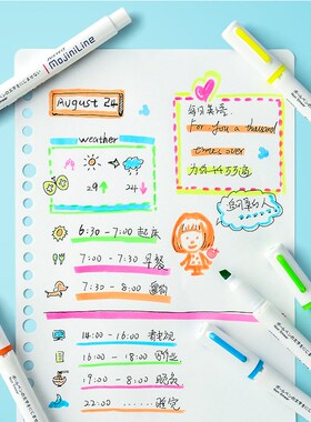 Zebra WKS22 Mojini Line Highlighter Japanese Stationery Mark