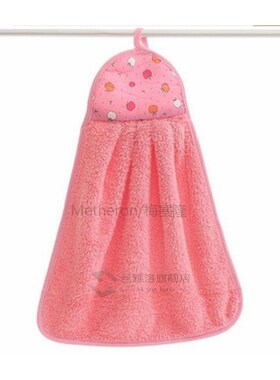 Coral Velvet Bathroom Supplies Soft Hand Towel Absorbent Clo