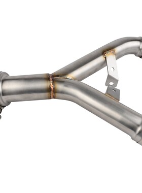 Motorcycle Stainless Steel Mid Pipe Decat Eliminator Race Ex