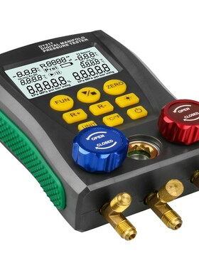 Dy517 Pressure Gauge Refrigeration Digital Vacuum Pressure M