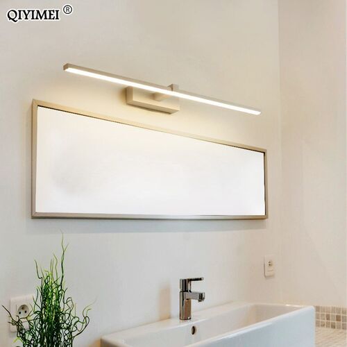 led mirror lights Wall lamps bathroom Waterproof white black - 图0