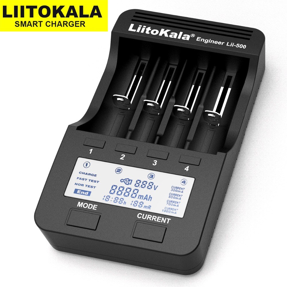 Liitokala Lii 500 Lii 402 battery charger Lii 202 Lii 100 L - 图0