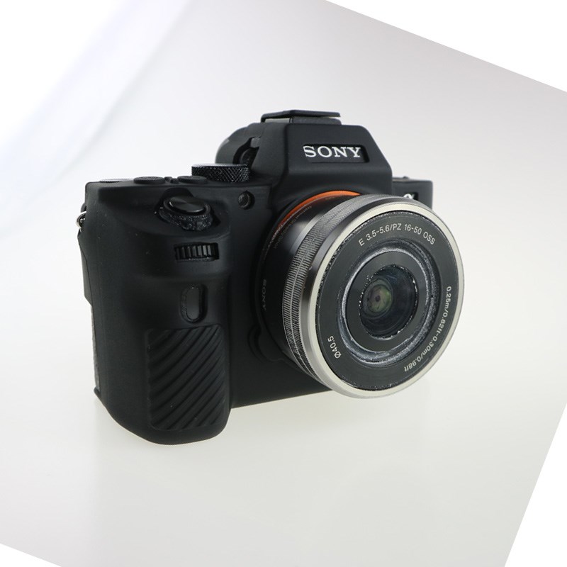 New Soft Silicone Camera case  for Sony A7R II A7 II A7R Ma - 图1