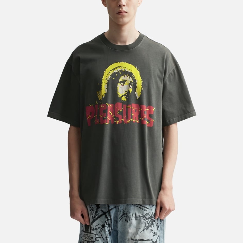 Pleasures Chosen Heavyweight Shirt 短袖T恤男HBX - 图1