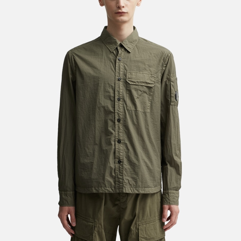 C.P. Company Taylon L Buttoned Shirt 恤衫男HBX - 图1