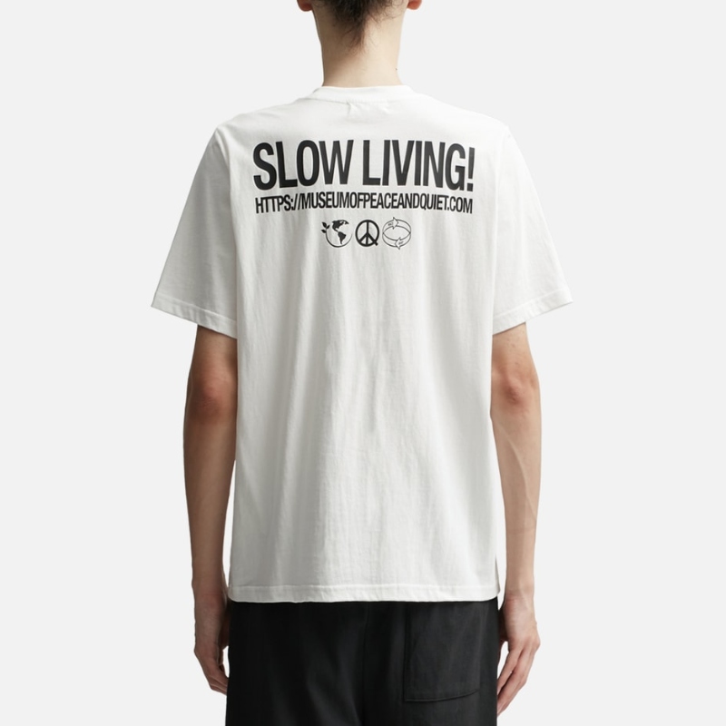 Museum of Peace & Quiet Slow Living T-shirt 短袖T恤男HBX - 图2