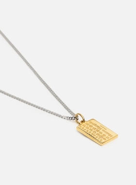 Maison Margiela/马吉拉 Numeric diamond pendant 项链 HBX
