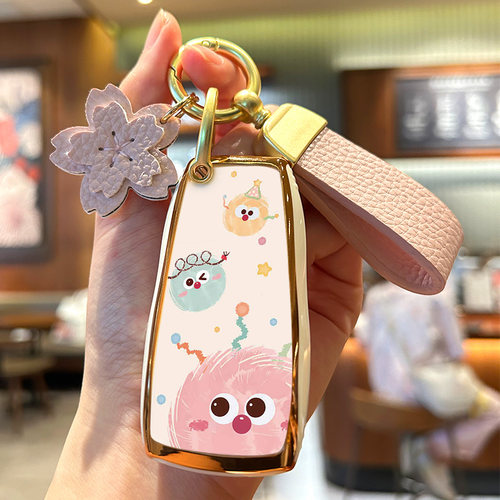 北京bj40钥匙套X7 bj60 bj80 bj90北汽bj30魔方EU7 u5plus壳f40包 - 图2