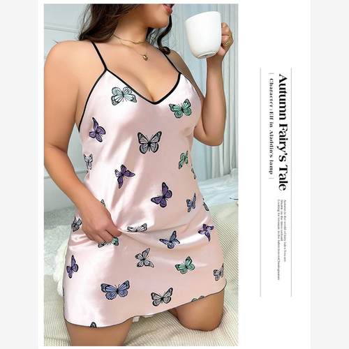 Fat Women Plus Size Lingerie female winter sexy pajamas 2023 - 图1