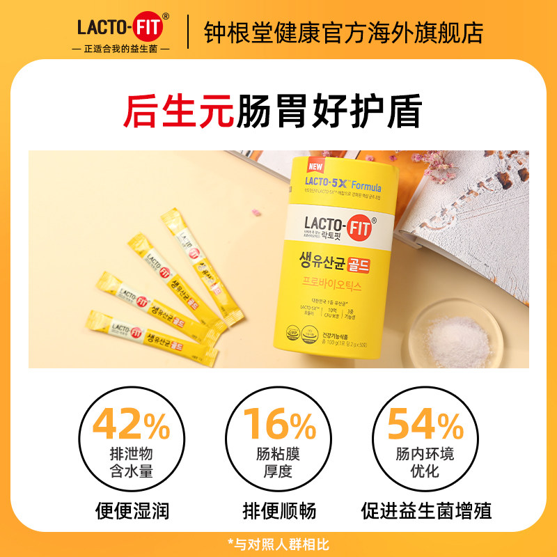 韩国乐多飞lactofit钟根堂益生菌 ChongkundangHealthcare海益生菌
