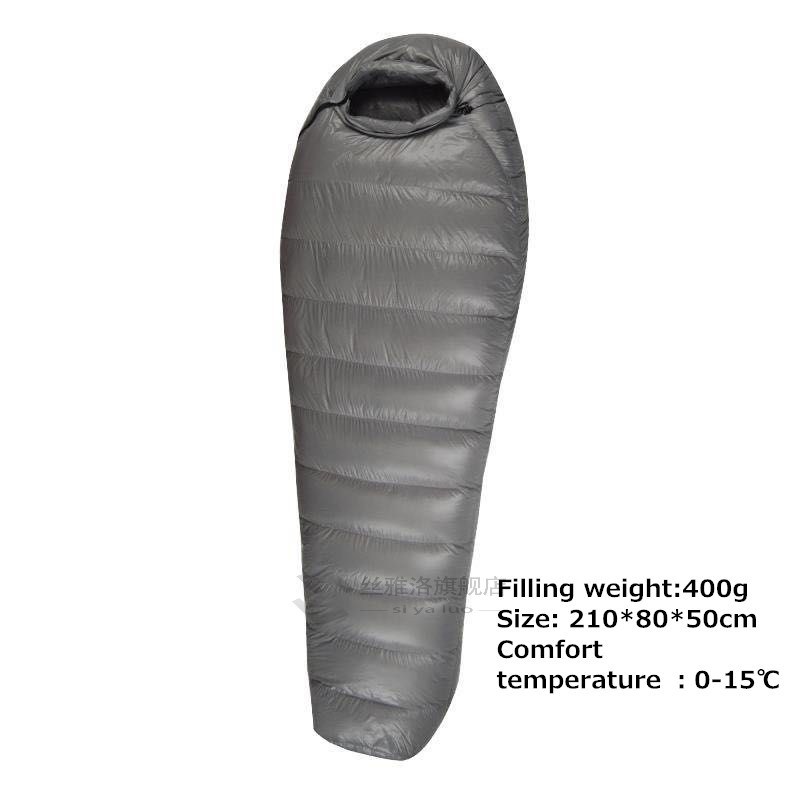 Outdoor Camping Sleeping Bag  Thermal Filling 400g 600g 800g - 图3