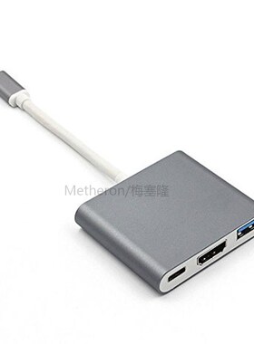 3-in-1 Thunderbolt 3 Adapter USB Type C Hub to HDMI USB-C Hu