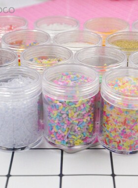 TOFOCO 30g Slime Clay Sprinkles For Filler For Slime DIY Su
