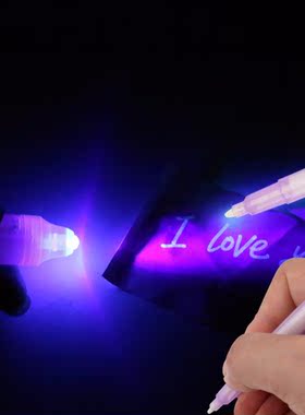 5PCS/Set Multi-function Invisible Ink Pen UV Flashlight UV L