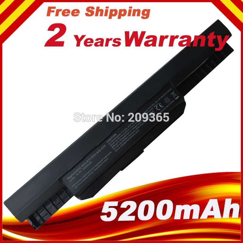 HSW laptop battery pack A32K53 A41K53 for ASUS K53 K53E_虎窝淘