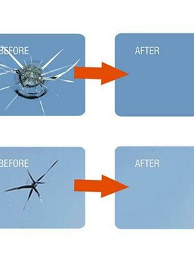 Auto Glass Repair Set Fix Cracked Windshield Polish Scratch
