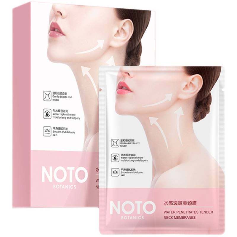 noto缤迪颈膜去颈纹水感透嫩美颈膜 Fcren精油烧杯