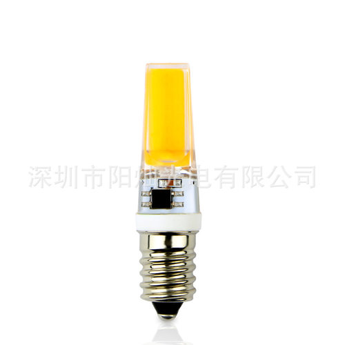 G9led玉米灯G4硅胶灯COB调光灯泡220V节能9W蓝宝石E14暖白光2508 - 图2