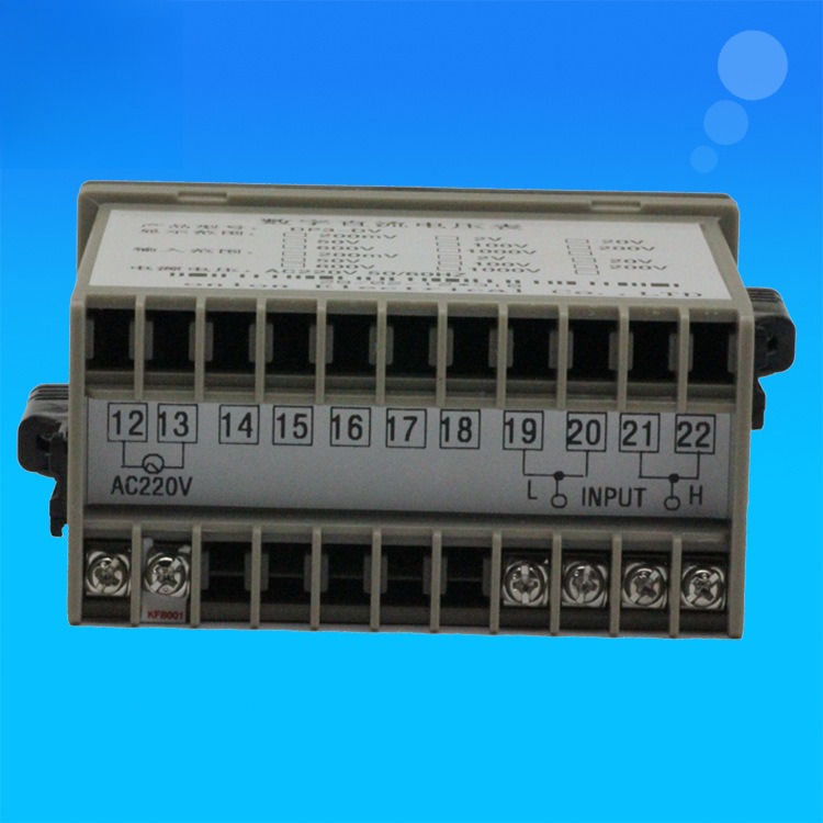 YOTO北崎220V1000V可测安毫安微安毫伏DP3数字电压电流表头 - 图1