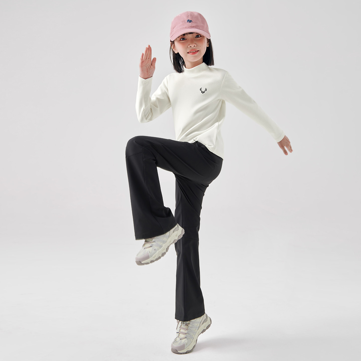 拓路者女童半高领内搭上衣男童春秋款长袖T恤打底衫儿童保暖衣服,淘宝优惠券,粉丝福利购,淘宝优惠卷