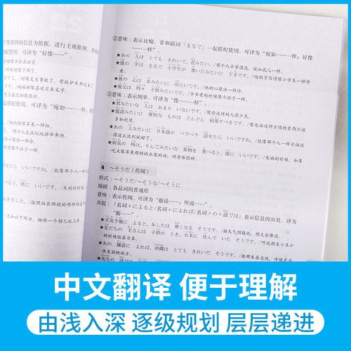 现货新日本语能力测试50天逐级突破(N5N4N3语法天天学)第二版--图2