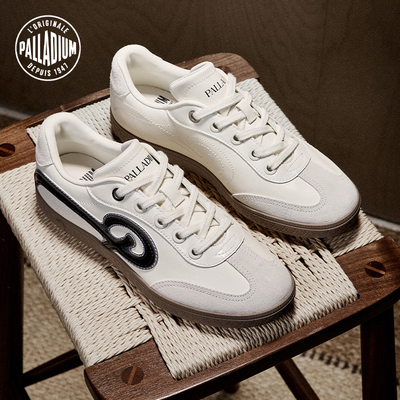 PALLADIUM帕拉丁复古女款薄底德训板鞋休闲通勤T头鞋