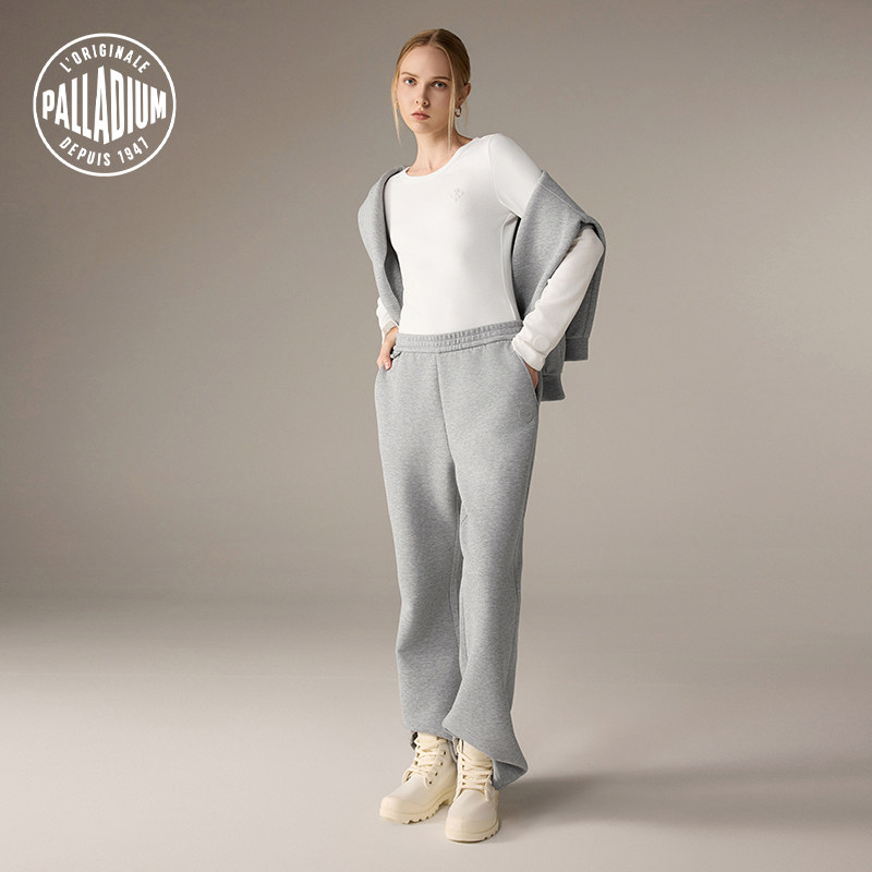 PALLADIUM帕拉丁简约百搭女款修身圆领打底衫内搭长袖T恤1912904,淘宝优惠券,粉丝福利购,淘宝优惠卷