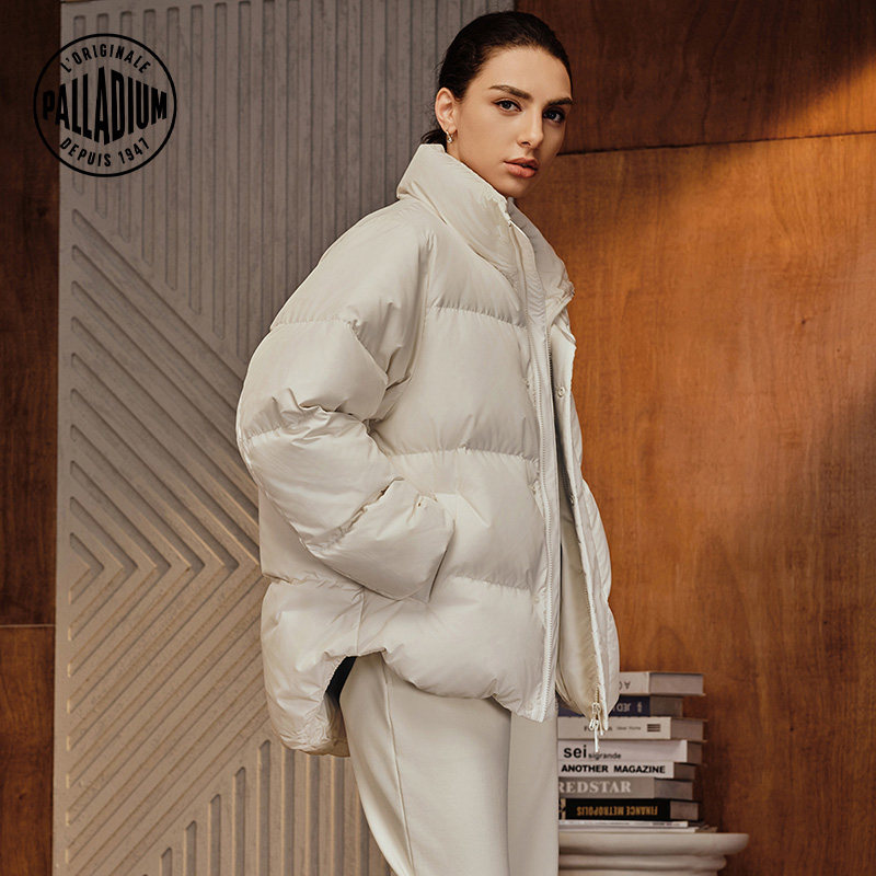 PALLADIUM帕拉丁冬季新款宽松休闲时尚女款保暖短羽绒服1910584