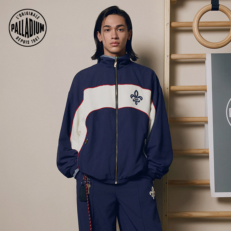 【敖瑞鹏同款】PALLADIUM帕拉丁上装时尚撞色拼接男女外套1011858,淘宝优惠券,粉丝福利购,淘宝优惠卷