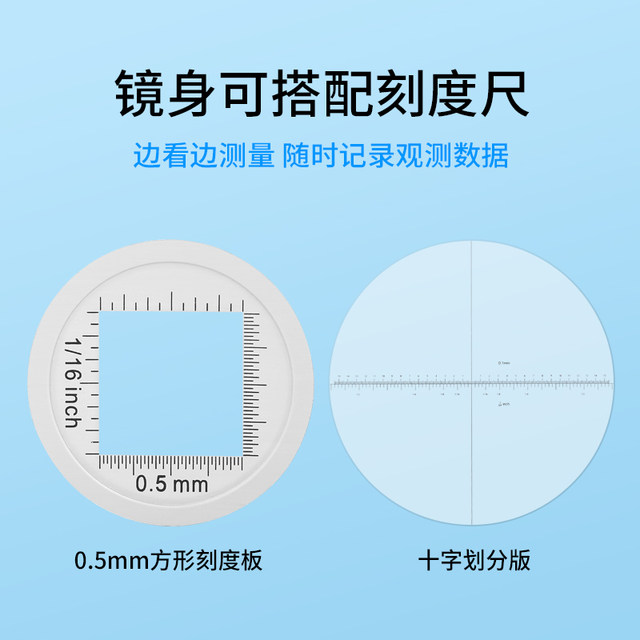 Sunfire handheld high-definition magnifying glass for high-magnification identification