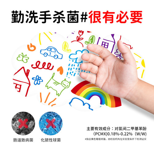 soip抑菌泡沫洗手液300g自动洗手机专用替换补充液正版授权IP联名 - 图3