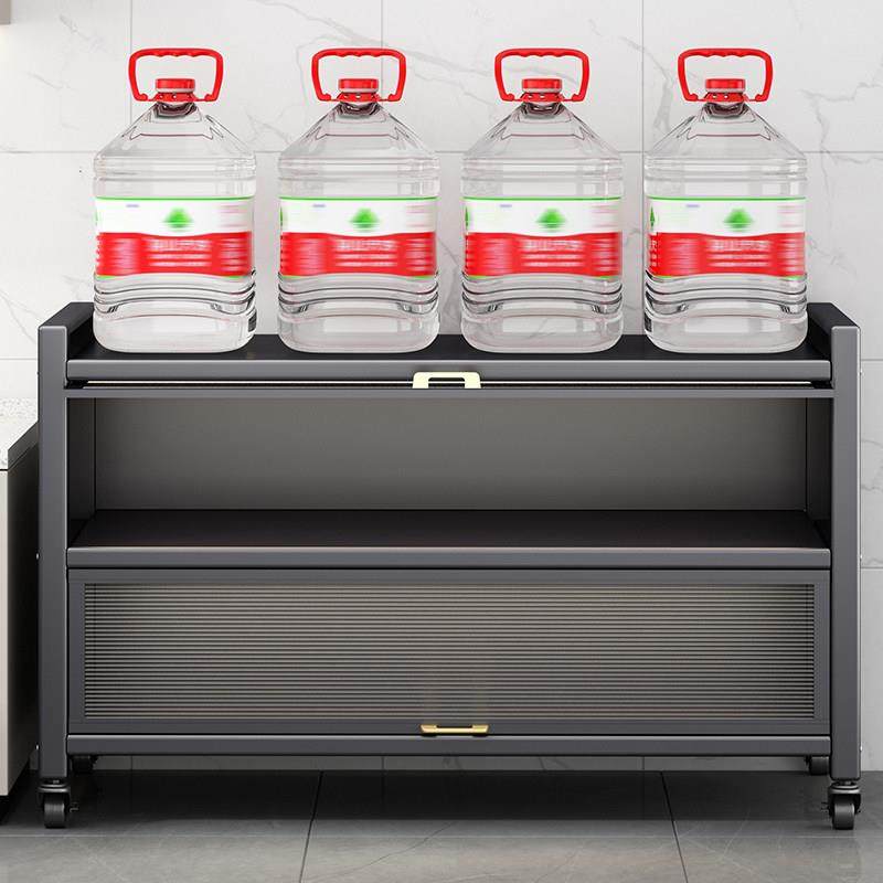 厨房置物架电饭锅收纳柜家用多功能微波炉橱柜碗碟锅具餐边储物柜,淘宝优惠券,粉丝福利购,淘宝优惠卷