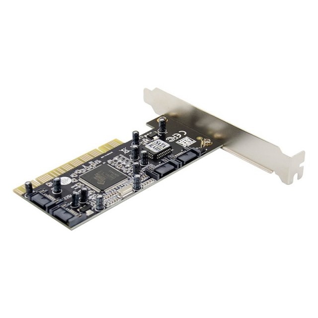 PCI Sil3114 SATA150 4-Channel to SATA RAID Array Card Sil311 - 图0