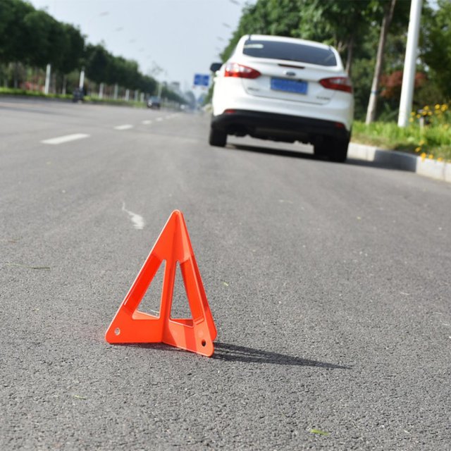 Convenient Carry Foldable Triangle Warning Signs Highly Refl - 图1