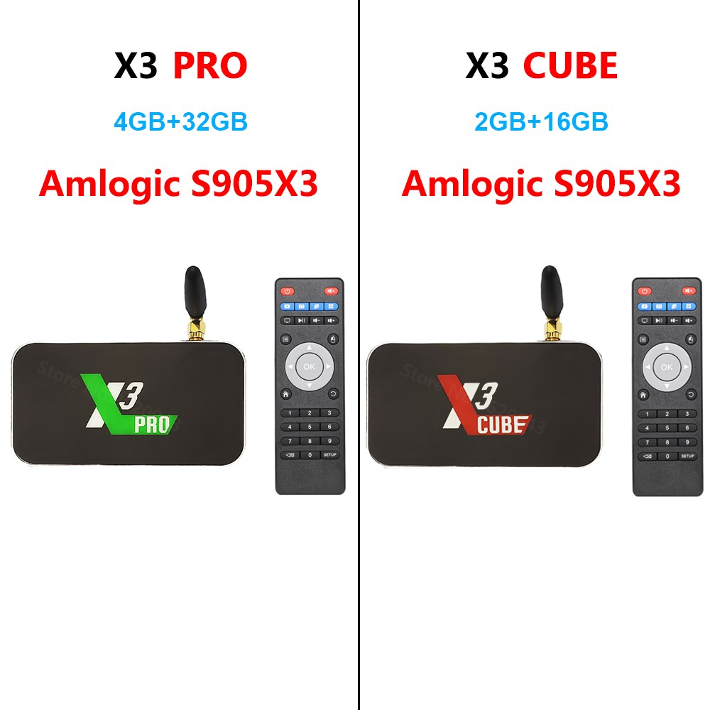 UGOOS X3 PRO X3 CUBE X3 PLUS 4G 32GB 64GB Amlogic S905X3 An-图1