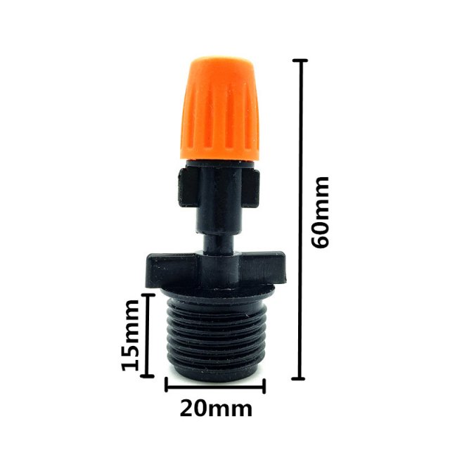 40 Pcs Mist Nozzle Spray Adjustable Closable Garden Lawn Irr - 图0