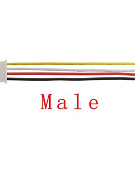 5-20Pcs JST XH2.54mm 4 Pin Male Female Cable Connector JST 2