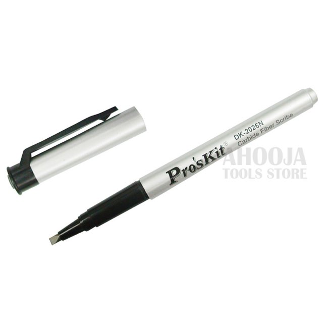 Pro'skit DK-2026N Fiber Cleaver Pen Tungsten Steel O-图0