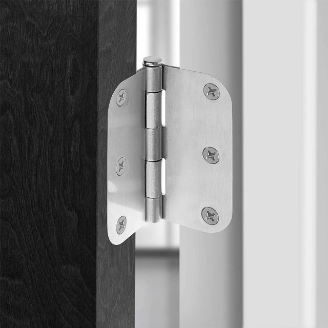 4 Pcs Stainless Steel Door Hinges Hardware Hinges Door Conne - 图0