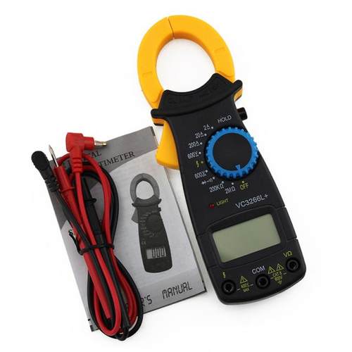 New Digital Clamp Multimeter AC DC Volt Voltage Amp Ohm Elec-图3