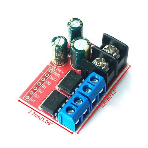 5A 2-way DC Motor Drive Module PWM Speed Regulation Dual H B - 图0
