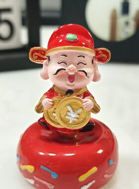 景德镇同款网红转转财神