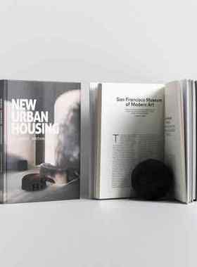 现代简约字母黑白灰装饰真书售楼处样板间可翻页仿真书摆件道具书